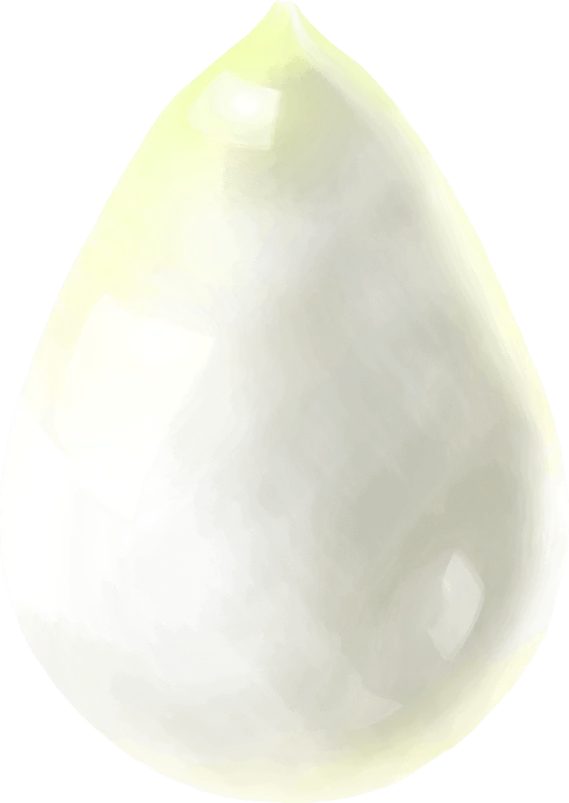 Illustration großer Teetropfen